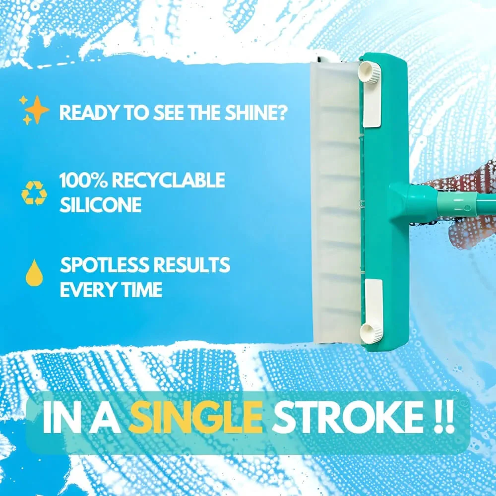 Alisanda™⭐⭐⭐ Final 4 Hours: 50% OFF  Recyclable Silicone Window Squeegee Kit - Image 3
