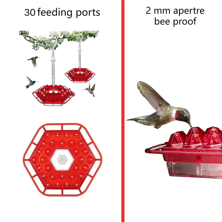 💥Last Day Sale 50% OFF🎁 Hanging Outdoor Hummingbird Feeder🐦 - Image 5